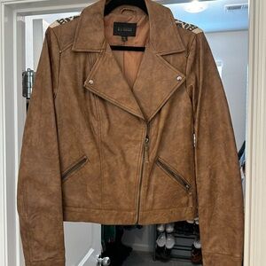 Bomber Jacket with Back Detail